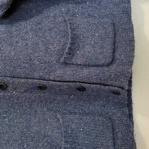G.H.Bass & Co Women's Wool Sweater Size Medium Blue - Picture 4 of 6